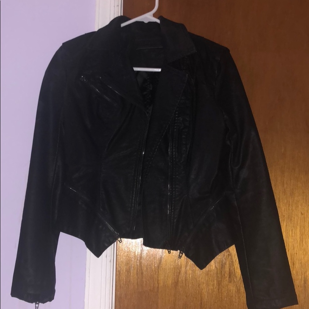 Leather jacket